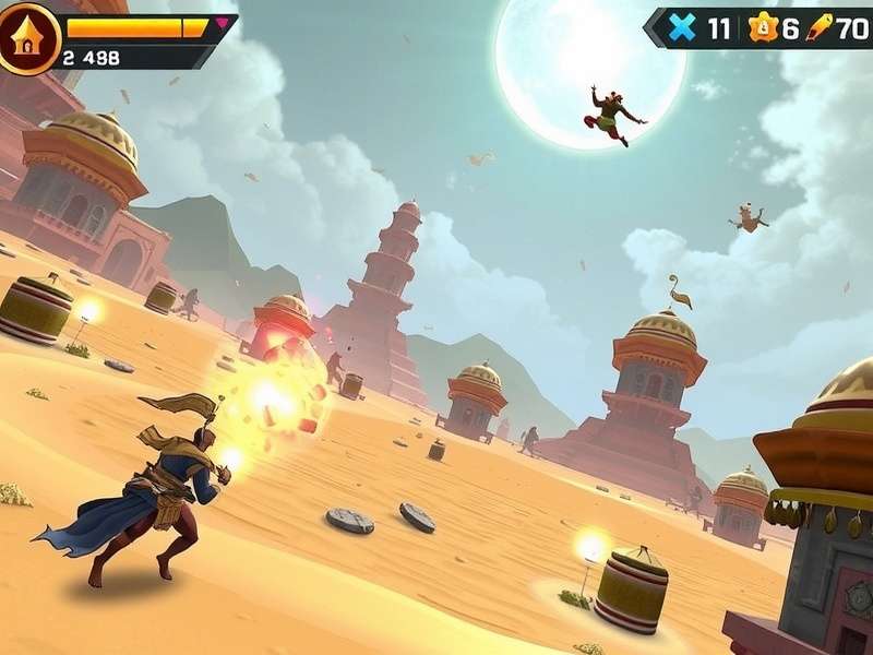 Sand Surge Gameplay Screenshot